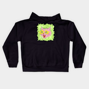 SCREAMING CAT Kids Hoodie